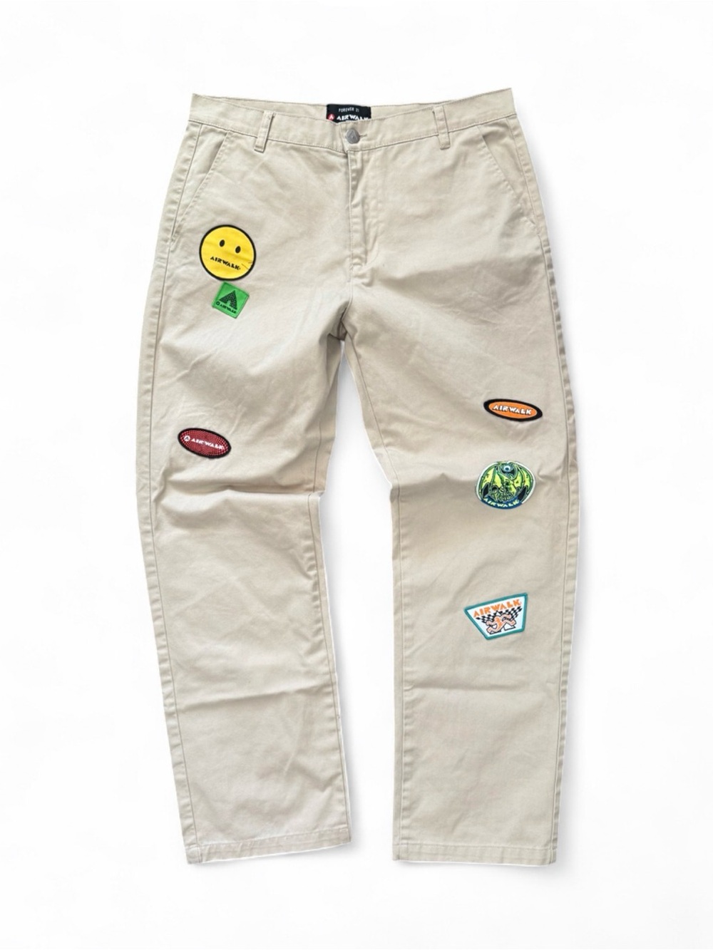 Airwalk Patchwork Chino Pants - Casual Men’s Pants